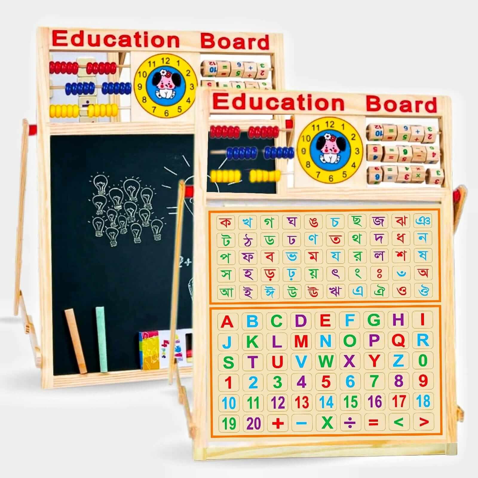 Multipurpose Education Board with Magnetic Bengali alphabet set Big Size