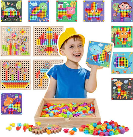 Pegboards & Mosaic Puzzles